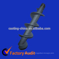 Spiral blade screw auger blade propeller custom processing cold rolled helical blade